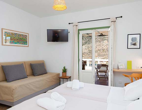 Intérieur de la chambre supérieure